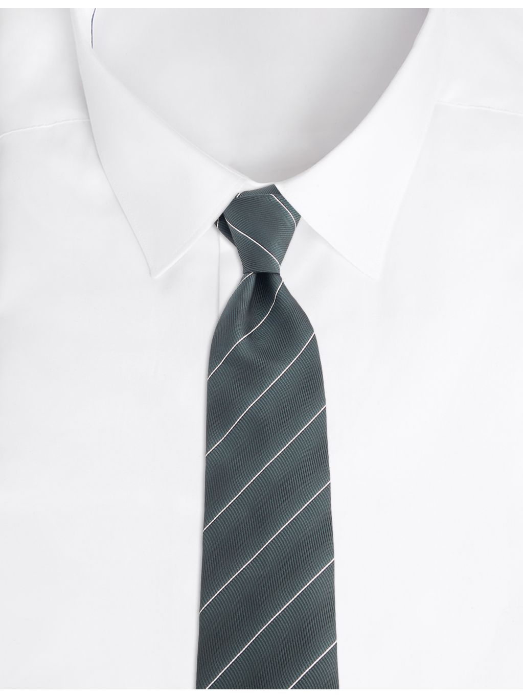 Tom Ford horizontal stripe silk tie 8cm (British brand)