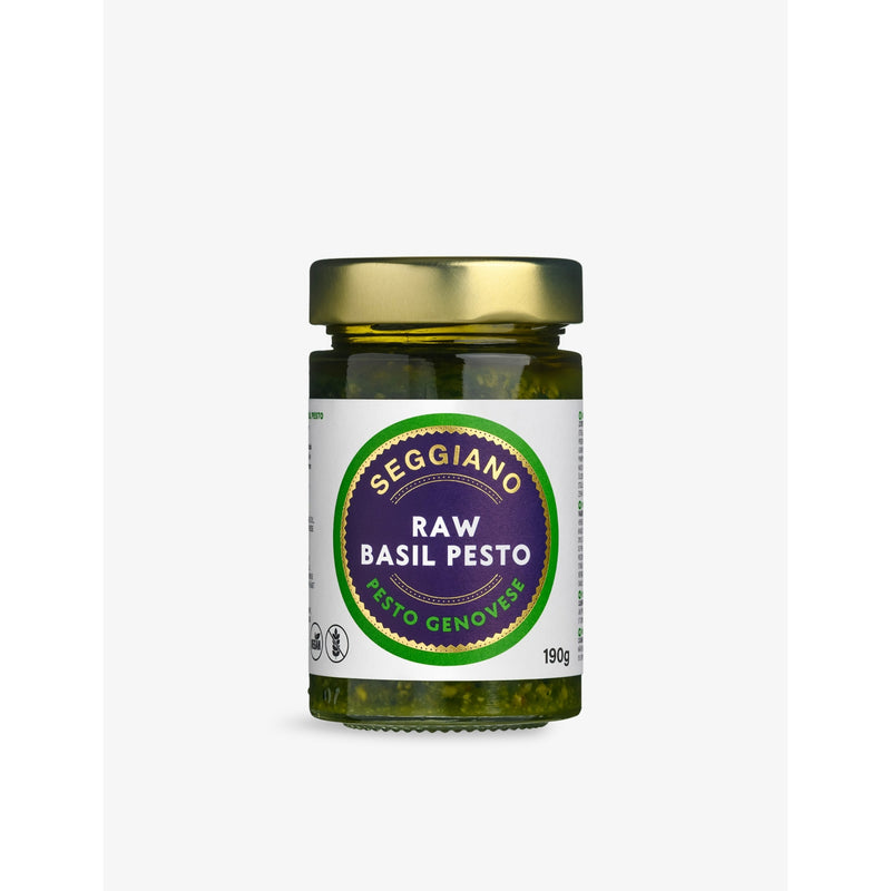 Seggiano raw basil pesto 190g, UK version