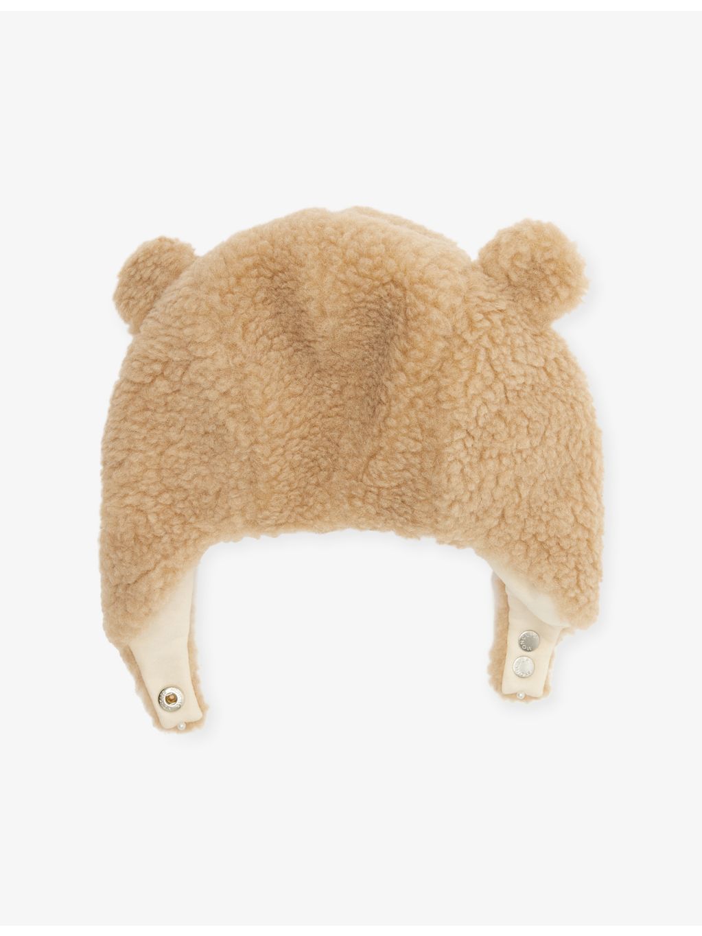 Moncler faux-fur bear cap for kids (British brand)