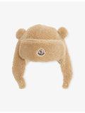 Moncler faux-fur bear cap for kids (British brand)