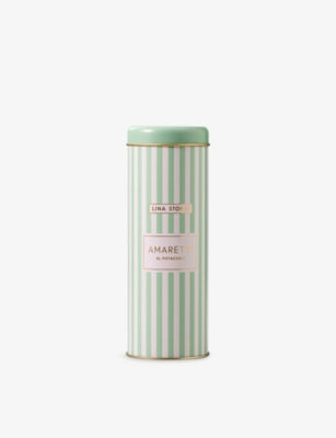 Daylesford Pistachio Amaretti biscuits tin 140g - British product