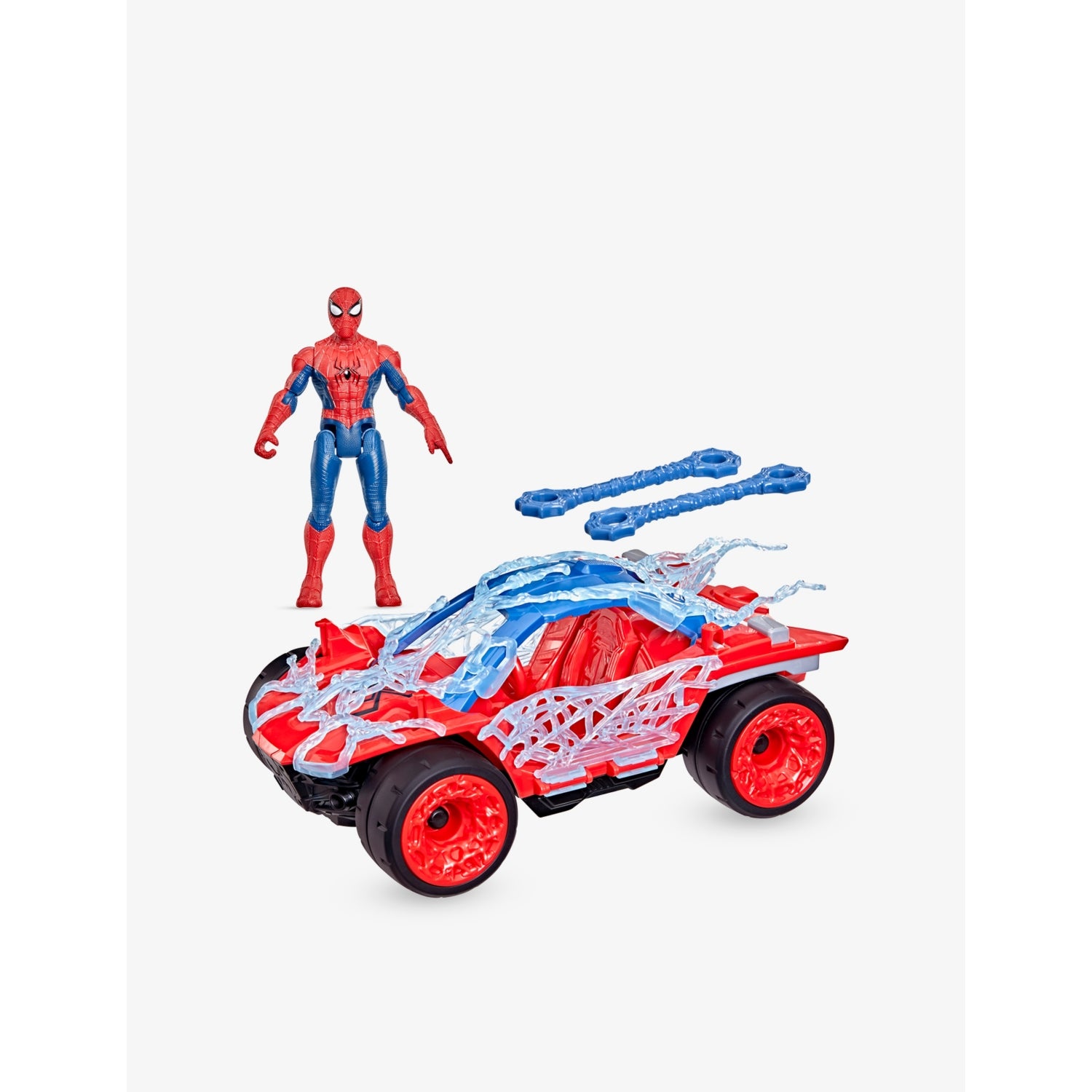 Spider-Man Stretch & Blast Buggy playset, UK version
