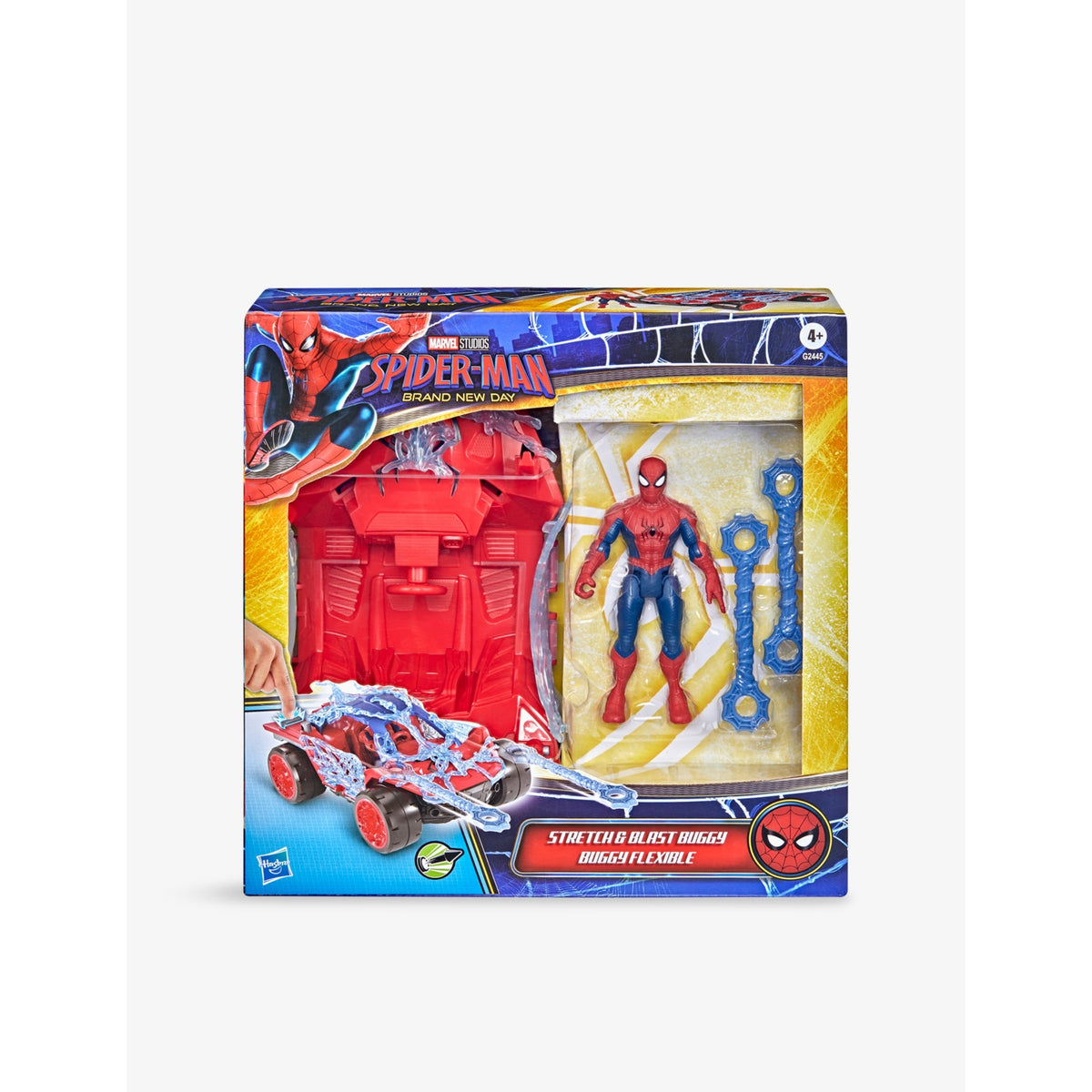 Spider-Man Stretch & Blast Buggy playset, UK version