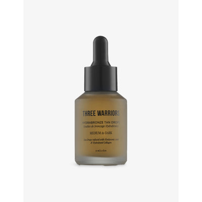 selfridges Three Warriors Hydrabronze Face Tan Drops 30ml- Buy online at McGrocer