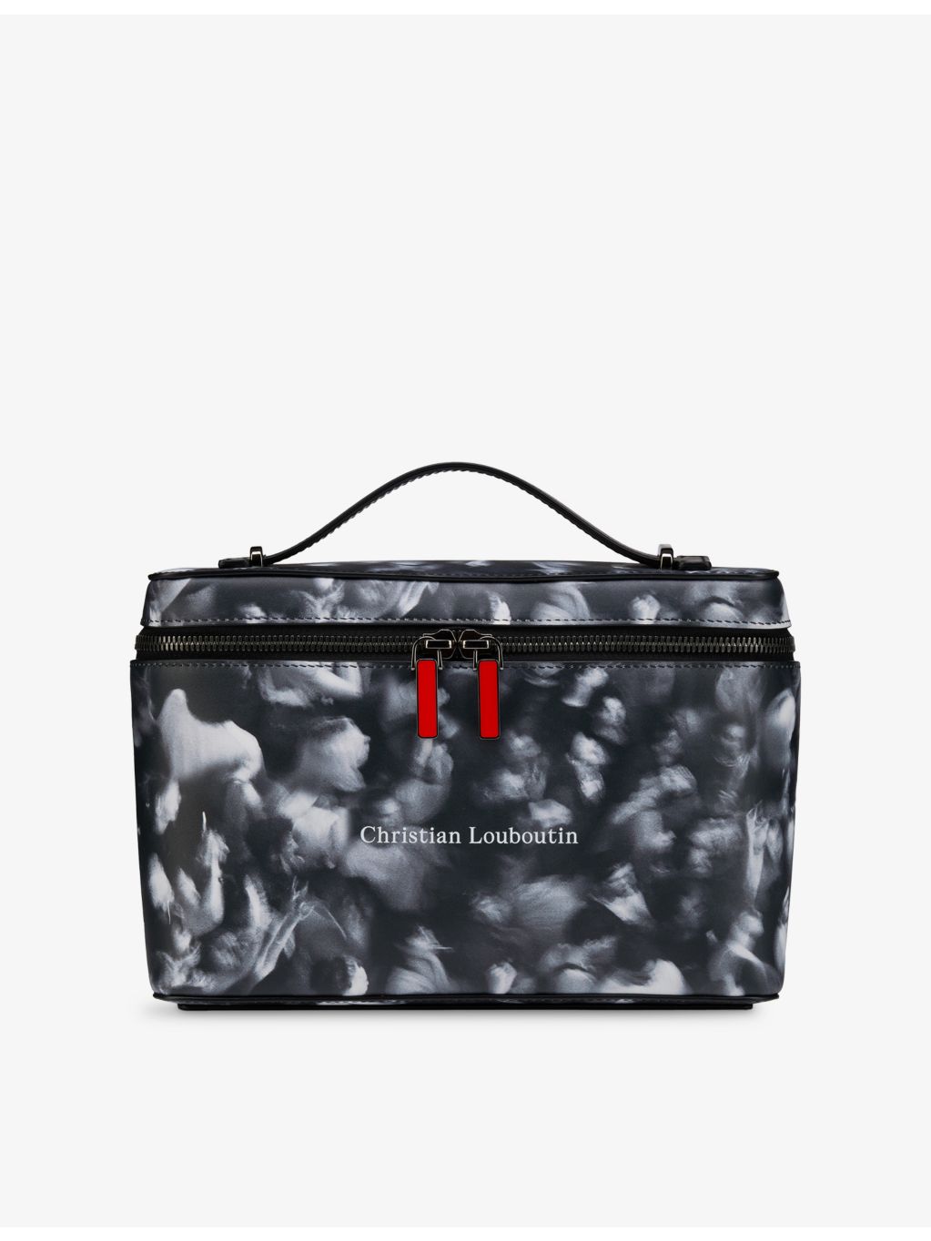 Christian Louboutin leather crossbody bag with tactical print (British brand)