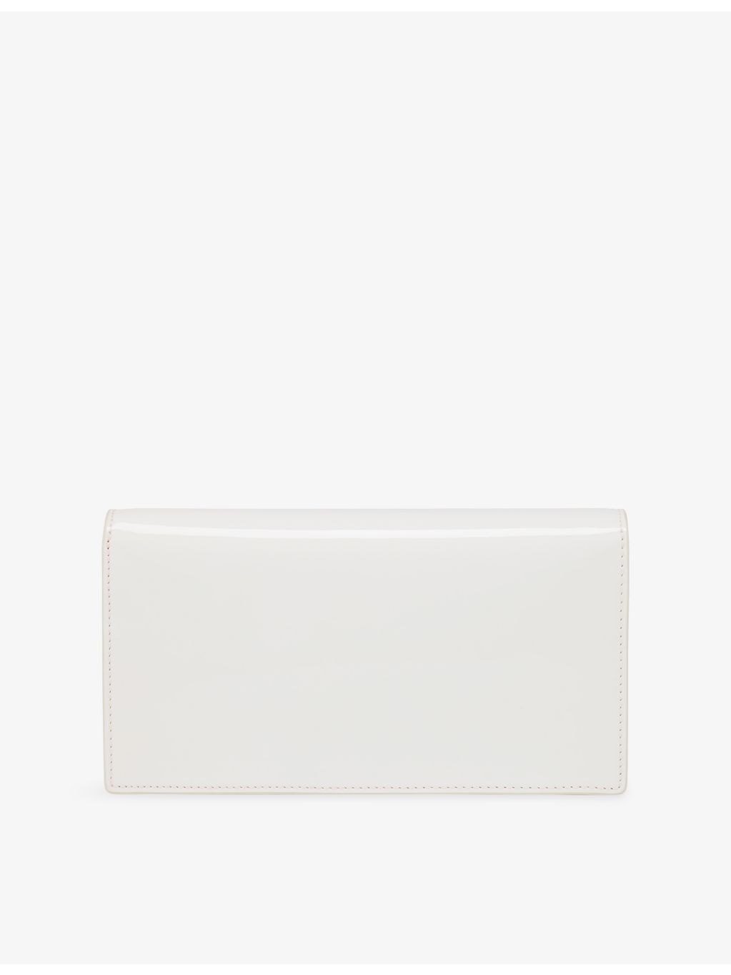 Christian Louboutin Bettina patent leather clutch bag (British brand)