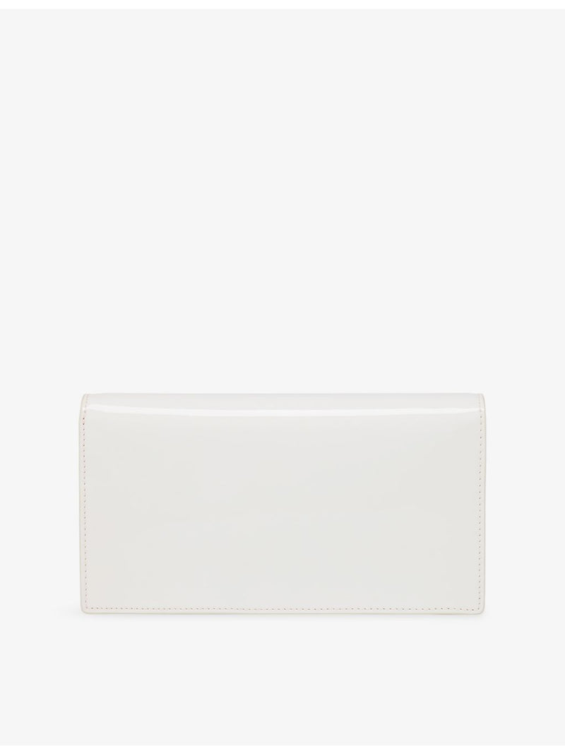 Christian Louboutin Bettina patent leather clutch bag (British brand)