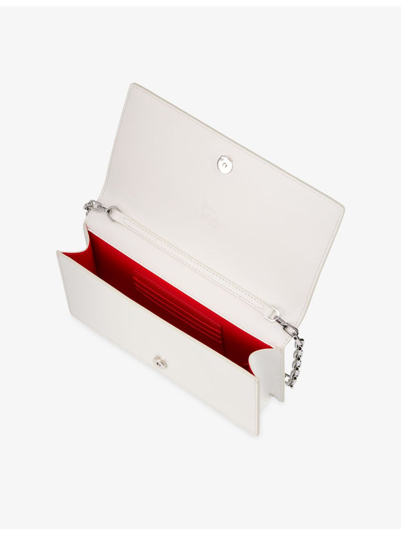 Christian Louboutin Bettina patent leather clutch bag (British brand)