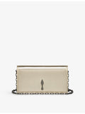 Christian Louboutin Bettina leather clutch bag - British product