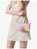 Christian Louboutin Bettina Botanica satin clutch - British product