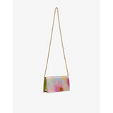 Christian Louboutin Bettina Botanica satin clutch - British product