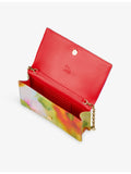 Christian Louboutin Bettina Botanica satin clutch - British product