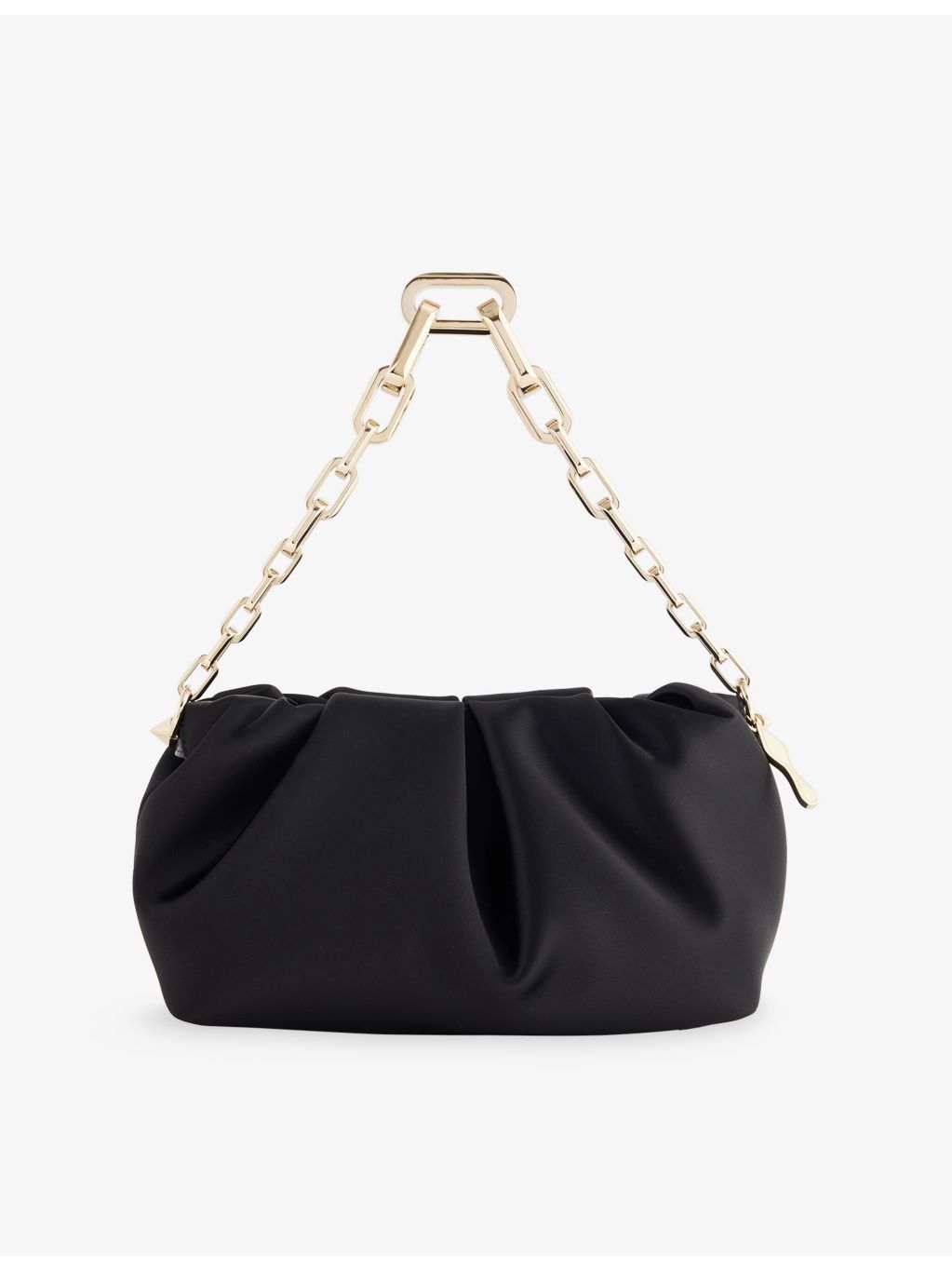 Christian Louboutin Eva small neoprene satin shoulder bag, UK version