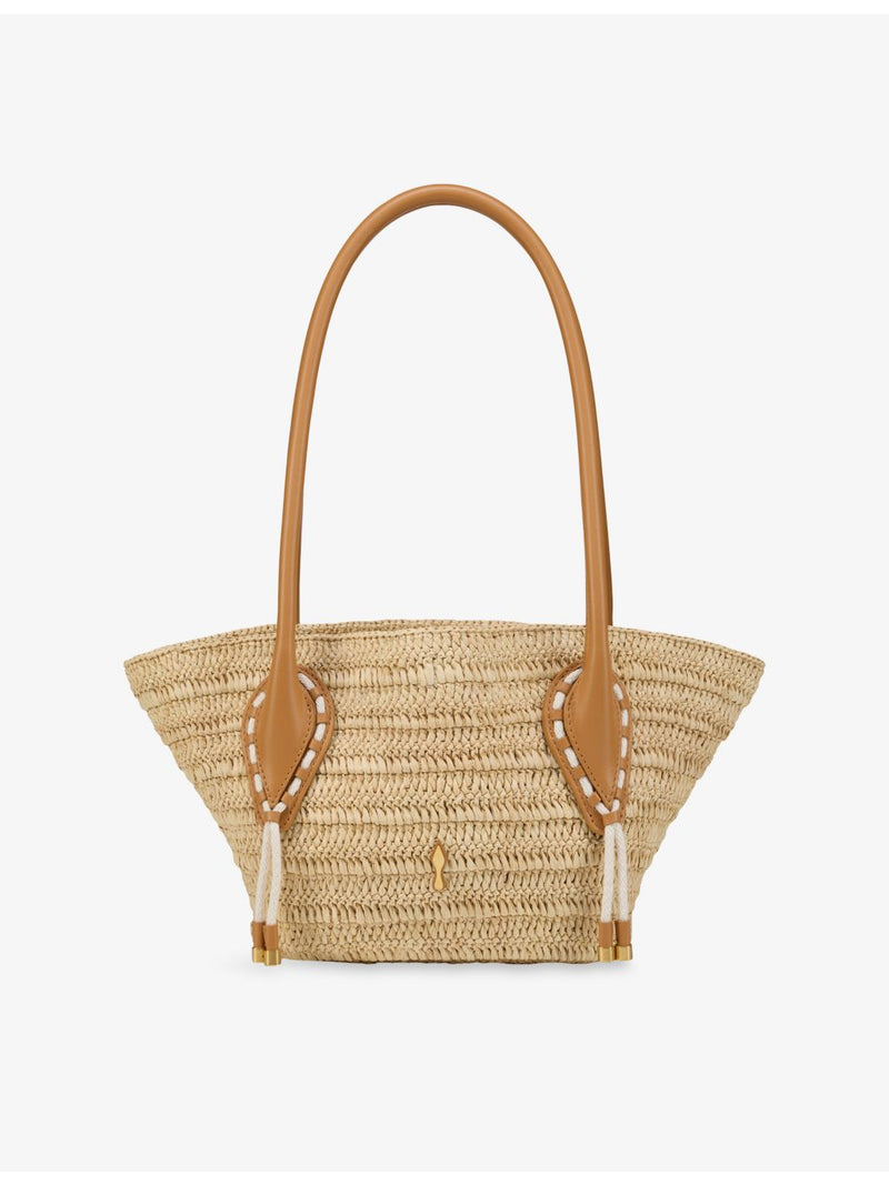 Christian Louboutin Venus Mini Raffia Basket Bag (British brand)