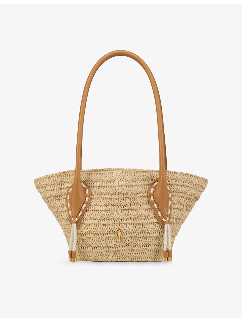 Christian Louboutin Venus Mini Raffia Basket Bag (British brand)