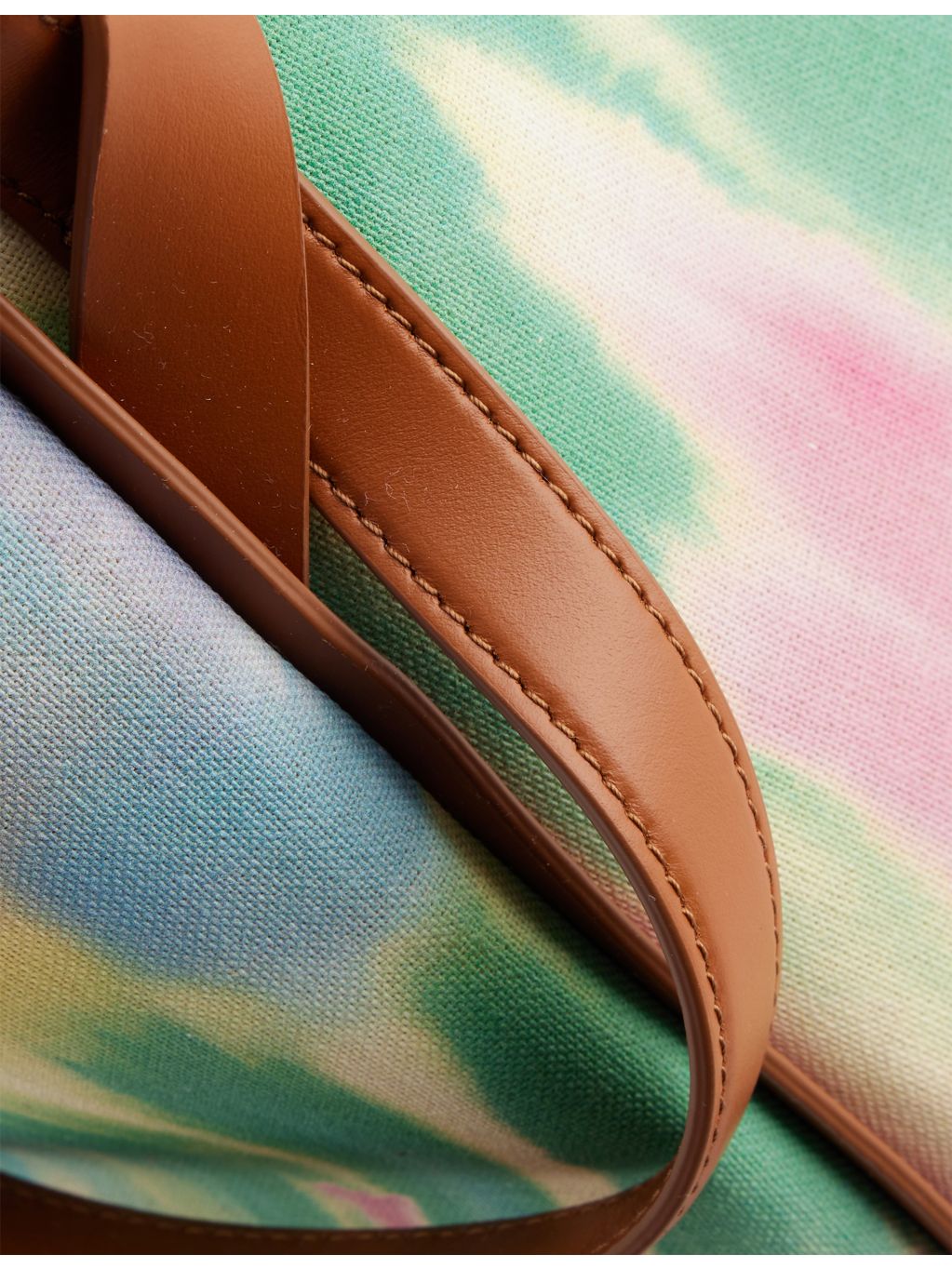 Christian Louboutin small tie dye canvas tote bag, imported from the UK