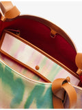 Christian Louboutin small tie dye canvas tote bag, imported from the UK