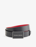 Christian Louboutin Canopy Leather Belt 35mm
