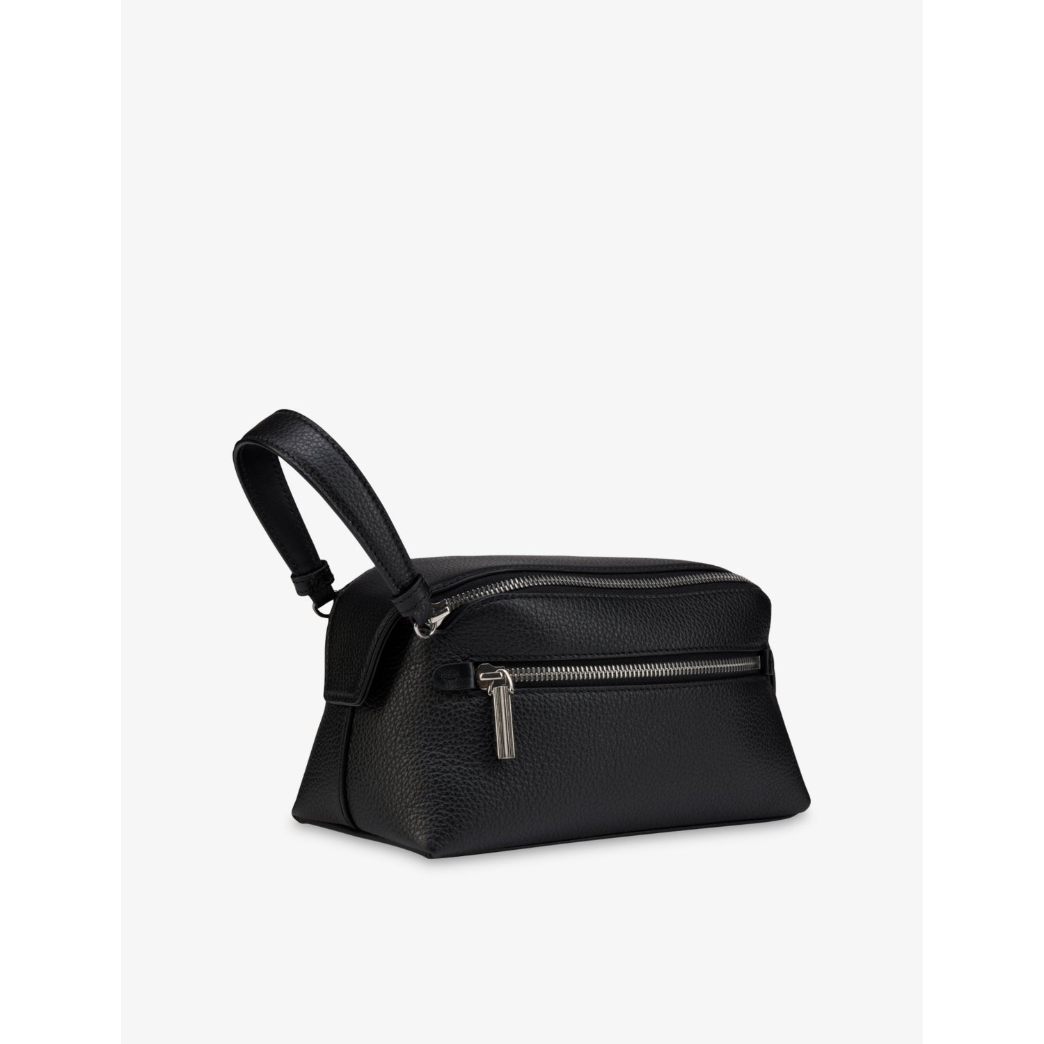 Christian Louboutin leather travel pouch with red lining - British product