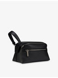 Christian Louboutin leather travel pouch with red lining - British product