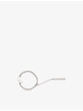 Christian Louboutin silver-toned chain bracelet - British product