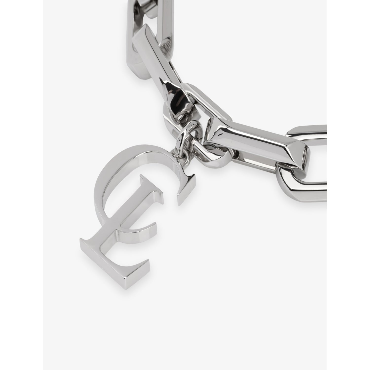 Christian Louboutin silver-toned chain necklace, UK version