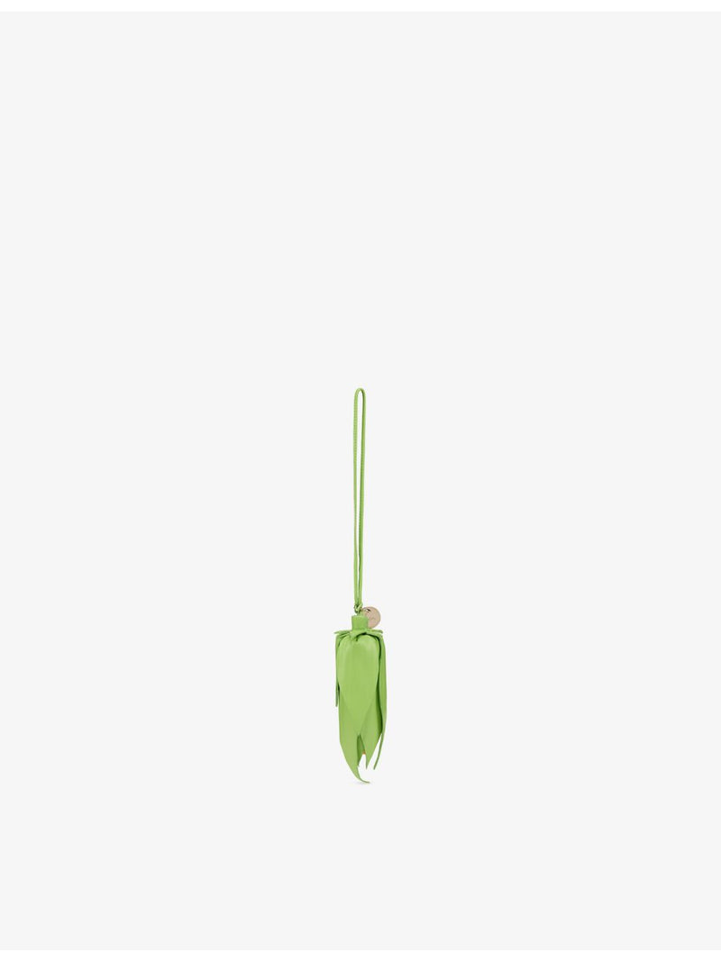 Christian Louboutin Vegetable Corn leather bag charm, UK version