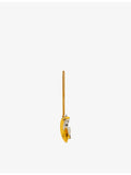 Christian Louboutin banana leather bag charm - British product