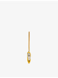 Christian Louboutin banana leather bag charm - British product