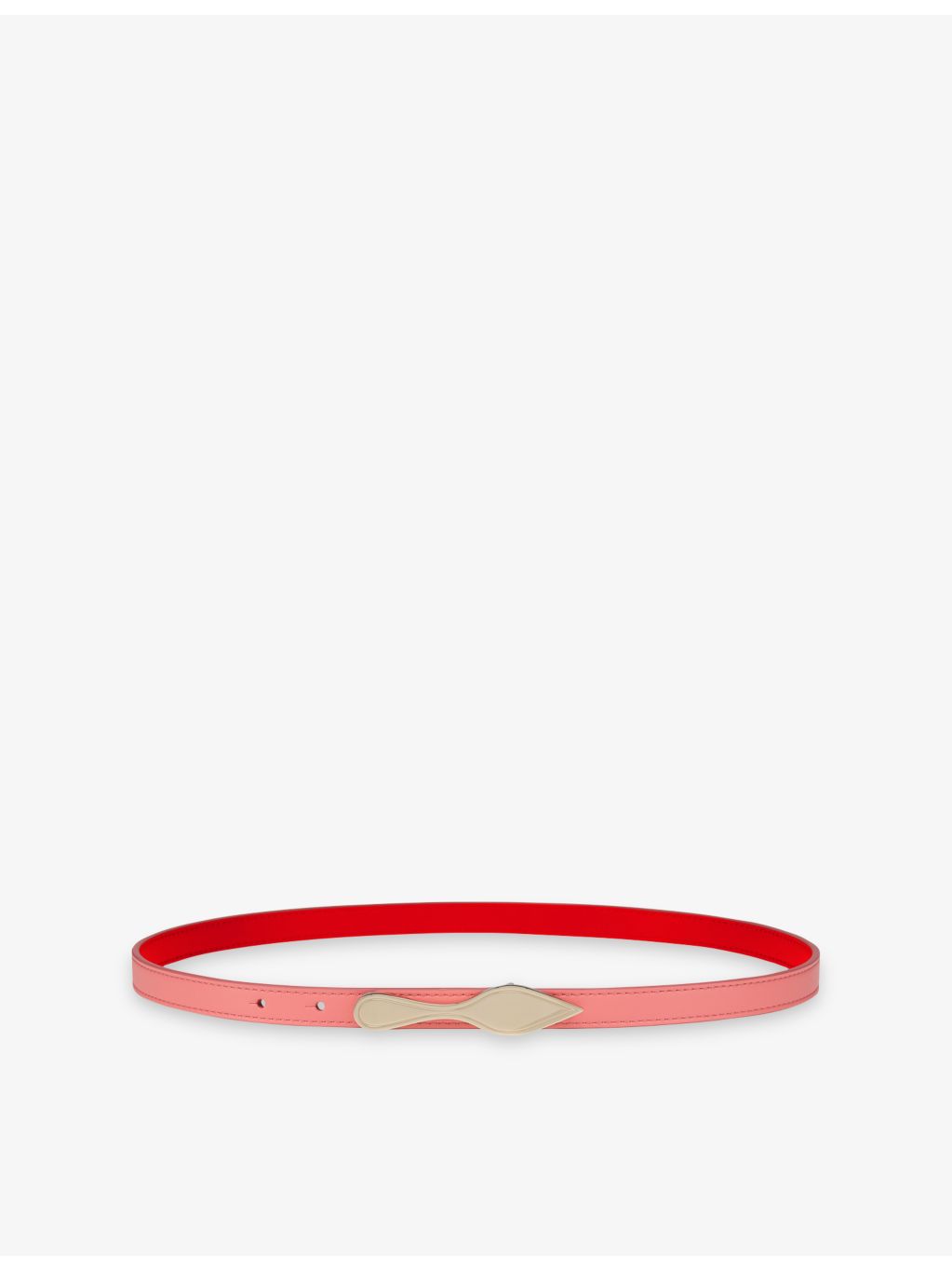 Christian Louboutin Bettina Reverse Leather belt, imported from the UK