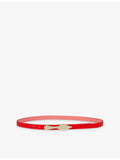 Christian Louboutin Bettina Reverse Leather belt, imported from the UK