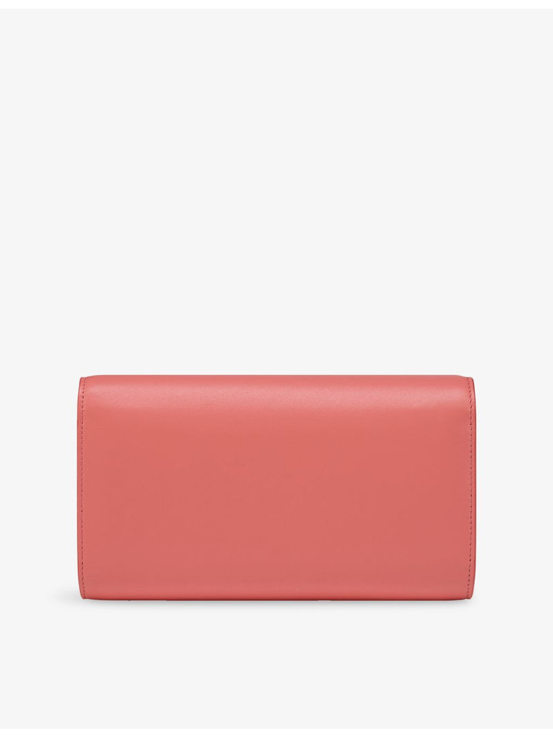 Christian Louboutin Bettina metallic leather wallet-on-chain (British brand)