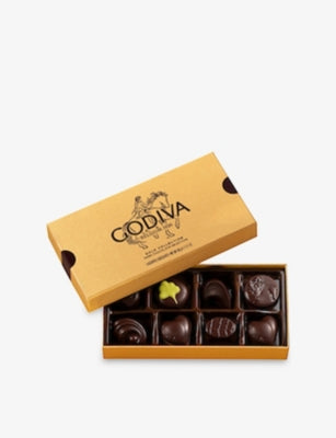 Godiva dark chocolate assortment Gold Collection 89g, UK version
