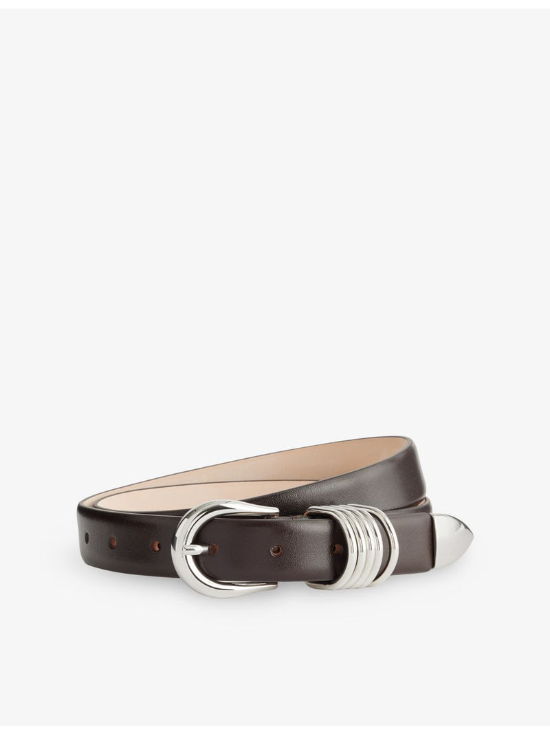 Hollyhock suede leather belt 99cm length (British brand)