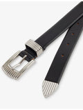 Rosen leather belt 2.5cm width (British brand)