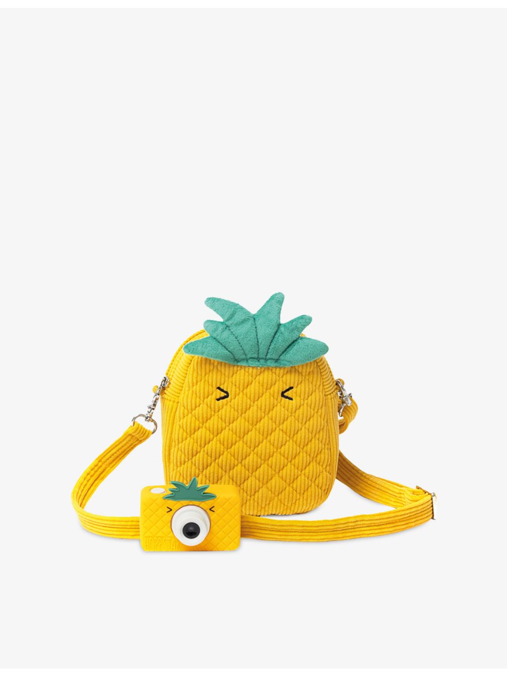 Hoppstar Pina Coolada cheeky fruit woven bag (British brand)