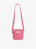Hoppstar logo-patch canvas camera bag, compact 10x12x5cm (British brand)