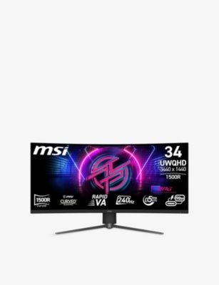 MSI MPG 346CQRXF 34 inch curved gaming monitor, imported from the UK