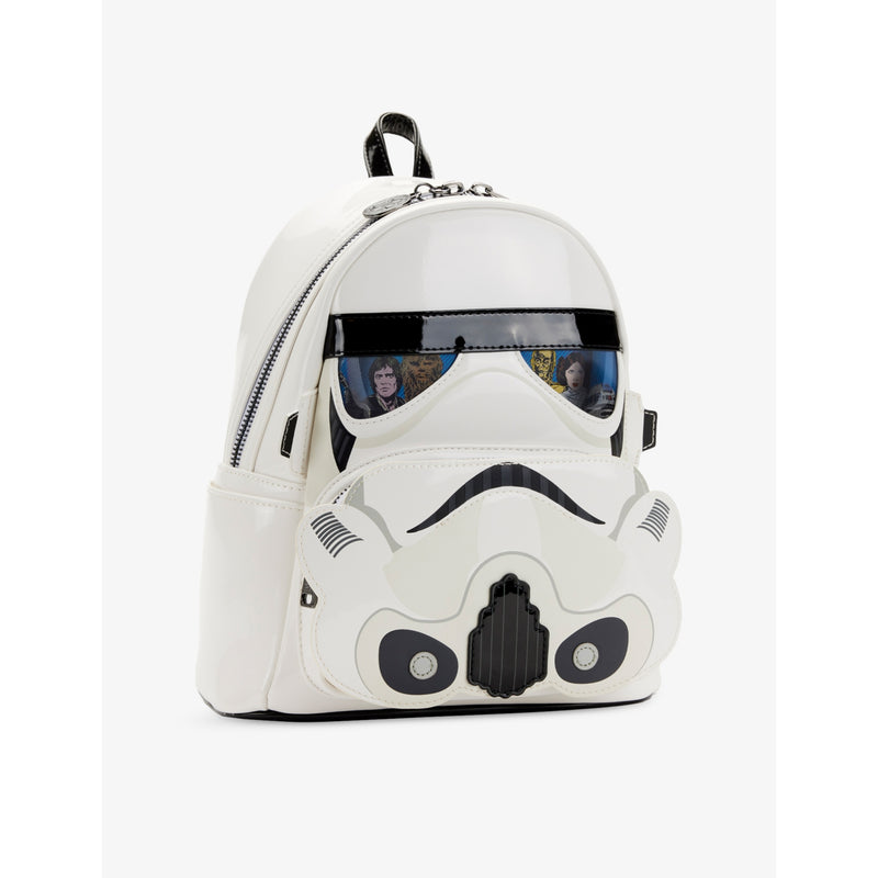 Loungefly Stormtrooper mini woven backpack, imported from the UK