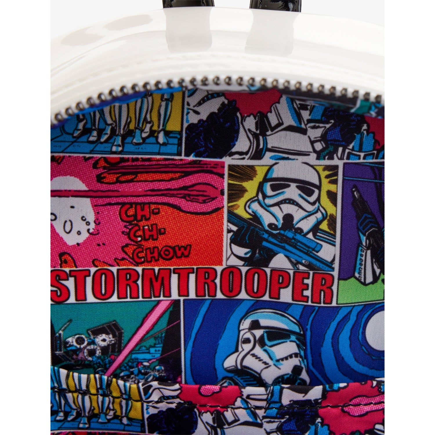 Loungefly Stormtrooper mini woven backpack, imported from the UK