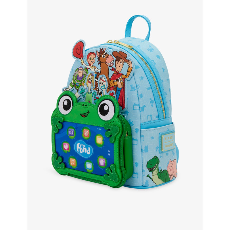 Disney Toy Story 5 faux-leather mini backpack, imported from the UK
