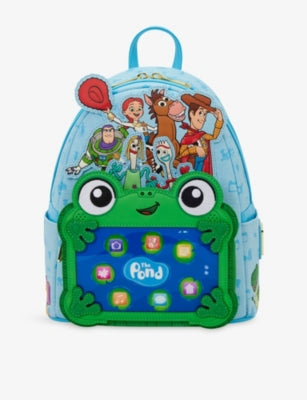Disney Toy Story 5 faux-leather mini backpack, imported from the UK