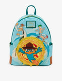 Loungefly Disney Phineas and Ferb light-up mini backpack 26.6cm, UK version