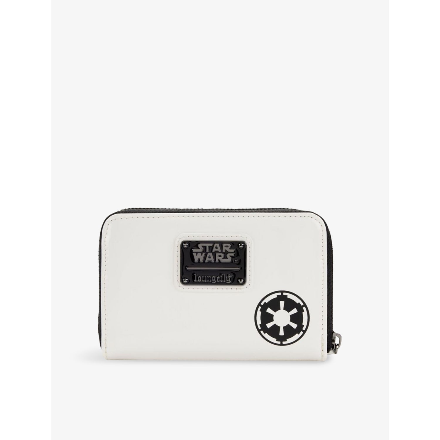 Loungefly Stormtrooper woven wallet with zip fastening, UK version