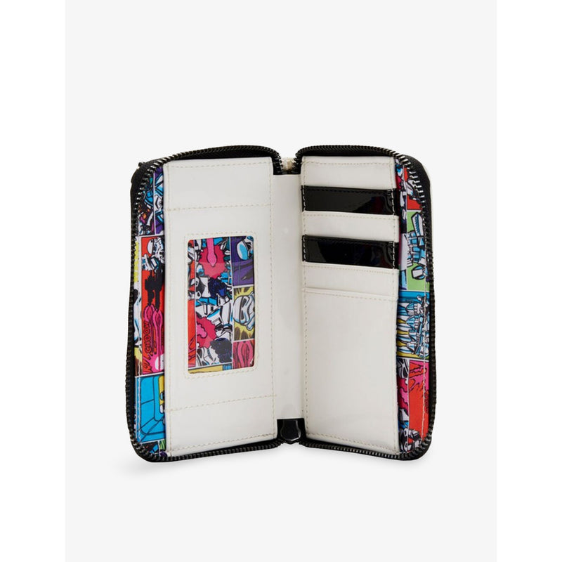 Loungefly Stormtrooper woven wallet with zip fastening, UK version