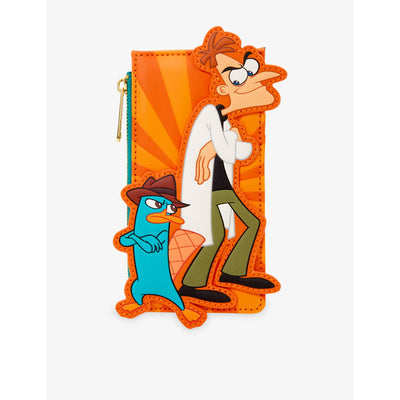 selfridges Loungefly x Disney Dr. Doofenshmirtz & Perry the Platypus Card Holder- Buy online at McGrocer