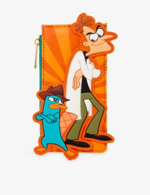 Loungefly card holder with Dr. Doofenshmirtz and Perry the Platypus - British product