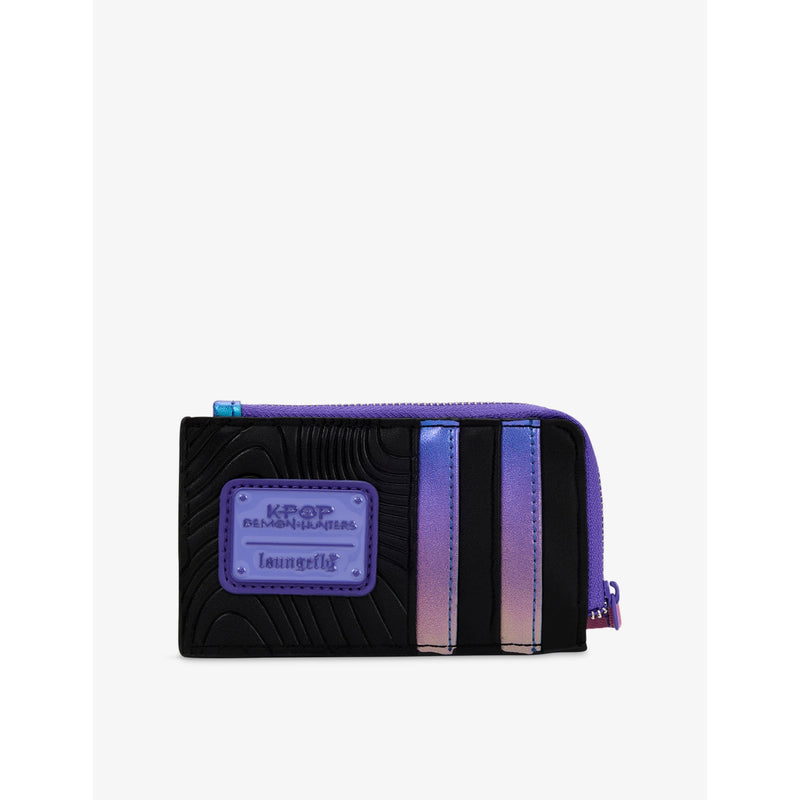 Huntrix woven card holder with zip fastening and multiple compartments, UK version