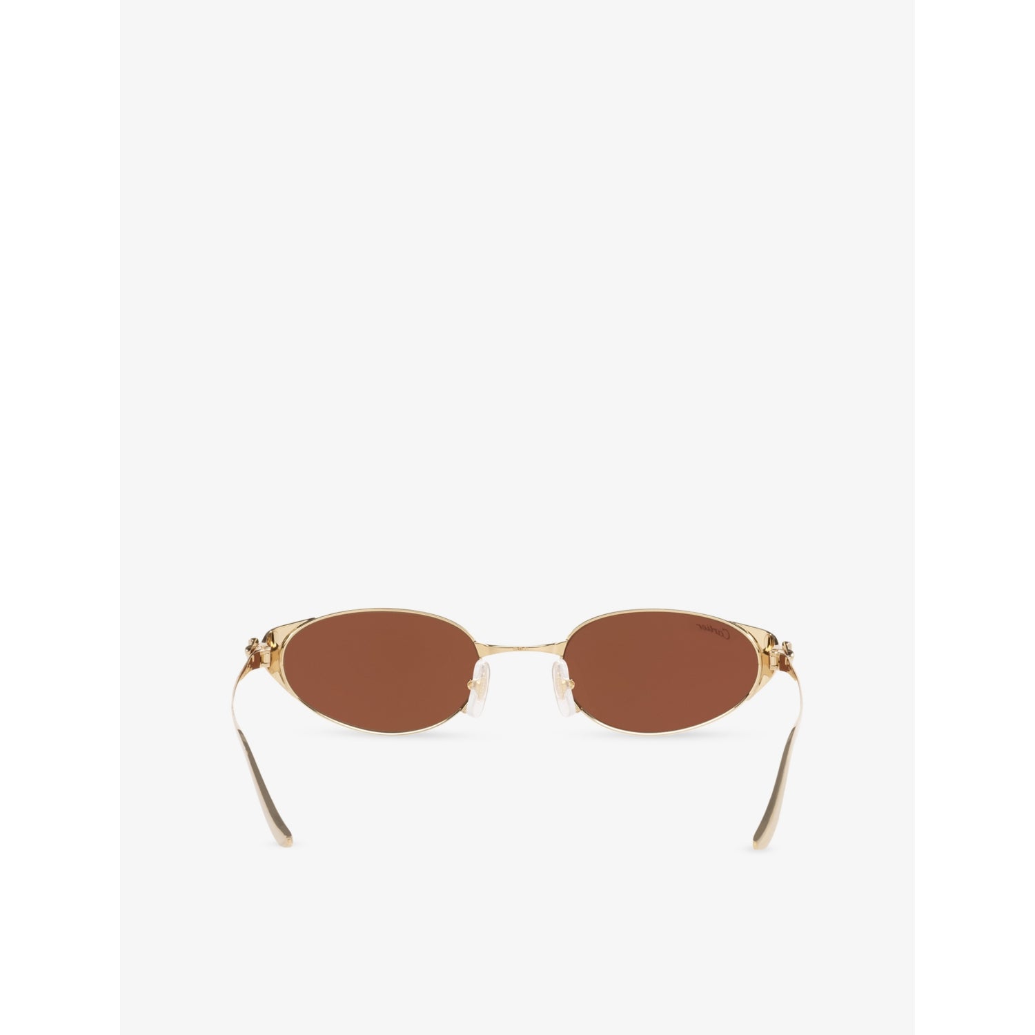 Cartier CT0630S oval-frame metal sunglasses (British brand)