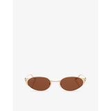 Cartier CT0630S oval-frame metal sunglasses (British brand)